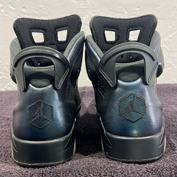 🔥🏀 Nike Air Jordan VI 6 Retro All Star Chameleon Metallic 2016 - Sz 11.5 - EUC - Picture 6 of 11